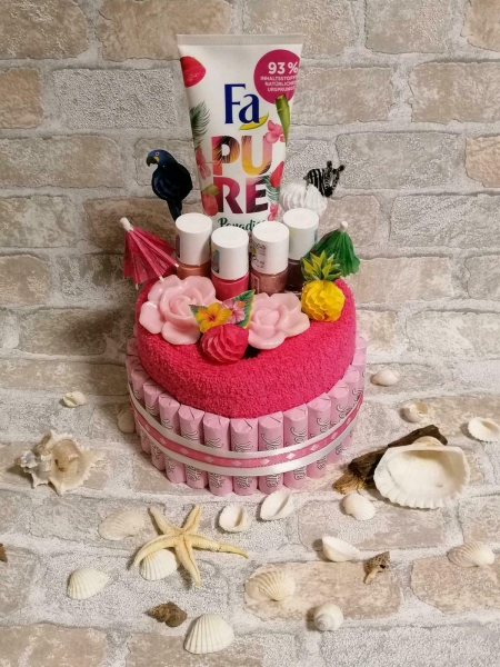 Handtuchtorte Wellness